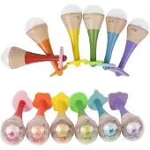 Classic World Wooden Rainbow Maracas