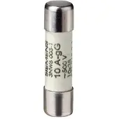 Siemens Sylinterimäinen sulake gg 10x38mm 500v 2a 3nw6002-1