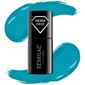 Semilac UV Gel Polish 451 Captain's Blue
