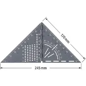 Wolfcraft Säädettävä kulmatuki 5209000