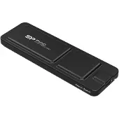 Silicon Power PX10 2TB External SSD Black (SP020TBPSDPX10CK)