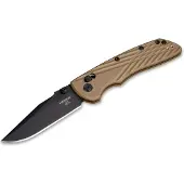 Hogue Deka 24377, Flat Dark Earth Polymer, Magnacut Clip Point, pocket knife