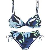 Sunseeker Bikini laivastonsininen / vaaleansininen / pastellinvihreä / valkoinen