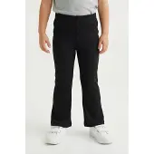 ONLY Kogfever Rib Flared Pants Cp Jrs Noos - Black - 164