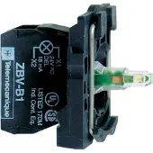 Schneider Electric Harmony lampekrop i plast bestående af LED modul i hvid farve og 230-240 VAC forsyning