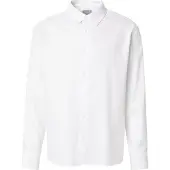 Calvin Klein Ls Aop Jacquard Easy Shirt - White - XL