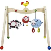 Primi Passi - Wooden Baby Gym Farm Animals