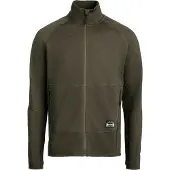 Lundhags Tived Merino Full Zip M, välikerros, vihreä