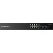 Grandstream Networks GWN7801P, Hallittu, L2+, Gigabit Ethernet (10/100/1000), Telineasennus