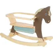 Small Foot - Rocking Horse with Seat Brown