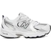 New Balance 530 Kids Bungee Lace - White - 28