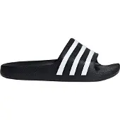 Adidas Rantakengät 'Adilette Aqua' musta / valkoinen