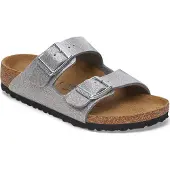 Birkenstock Kids' Arizona Bf Narrow Sparkling Silver Sandaalit 26