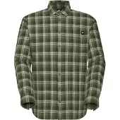 Mammut Men's Trovat Summer Longsleeve Shirt Marsh-dark Marsh Pitkähihaiset kauluspaidat S
