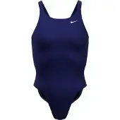 Nike SWIM Hydrastrong Solid Fastback One Piece - Navy - 30