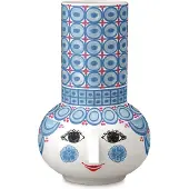 Bjørn Wiinblad Olga kynttilänjalka 14 cm, vaaleansininen
