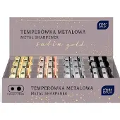 Interdruk Kaksinkertainen teroitin Satin Gold (24kpl)