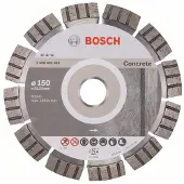 Bosch Timanttikatkaisulaikka BEST FOR CONCRETE; 150 mm; 22,23 mm