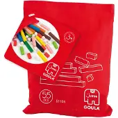 Goula Stock Bags Wooden Game Monivärinen