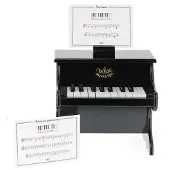 Vilac Black Piano With Scores - Multi/patterned - ONE SIZE