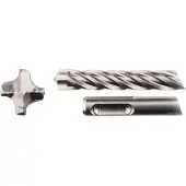 Makita B-57912 Poranterä SDS-PLUS 5 x 215 mm, 4-leikkuinen Nemesis2 terä