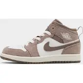 Jordan Air 1 Mid Lapset - Mens, harmaa