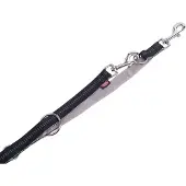 Nobby Soft Grip säädettävä talutushihna koirille, 10mm/200cm, musta