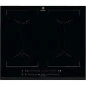Electrolux SÉRIE 700 EIV644 - Induktiokeittotaso - 4 keittolevyä - Niche - leveys: 56 cm - syvyys: 49 cm - musta - reunimmaisella etuosalla