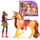 Unicorn Academy Doll & Unicorn V2-Valentina&Cinder - Orange - ONE SIZE