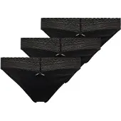 HUGO Triplet Lace Brief - Black - XS