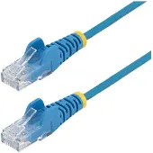 StarTech.com U/UTP Cat6 Slim laitekaapeli, LSZH, 0,25m, sininen