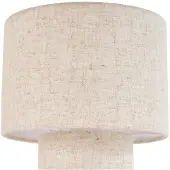 LINDBY Pöytävalaisin , Elfie, Beige, Olohuone, Kangas / tekstiili, Skandinaavinen