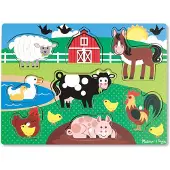 Melissa & Doug Nuppipalapeli Maatilan Eläimet 8