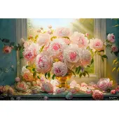 Castorland Hot Summer Peonies 1000p palapeli