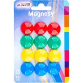 ALIGA Magneetit 2cm, 12 kpl. pussissa, Mg-6059
