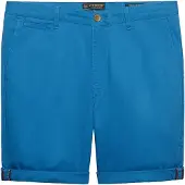 Superdry for man. M7110486A Premium shorts blue (32), Casual, Cotton