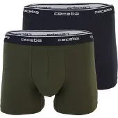 Ceceba Bokserishortsit oliivi / musta / offwhite