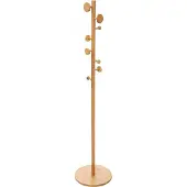 5 Five Bamboo Hanger 8 Hangers Kultainen