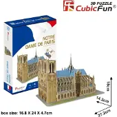 Cubic CUBICFUN 3D-palapeli Pariisin Notre Dame