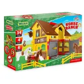Wader Set Play House - Horse Ranch
