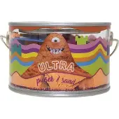 Epee UltraSand 200g purkki 5 muotit oranssi Castle muotit