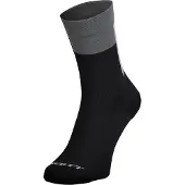 SCOTT Crew Block Stripe -pyöräilysukat musta/harmaa