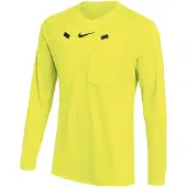 Nike Tuomarin paita III Dri-FIT - Neon/Musta Pitkähihainen, koko X-Large
