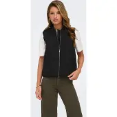 JDY Jdyraya Quilt Short Waistcoat Otw Hab - Grey - L