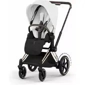 Cybex ePriam Style rogo ratas (pkt) Rosegold/Off White