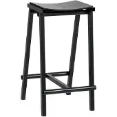 HAY - Taburete 8 Bar Stool Low Musta