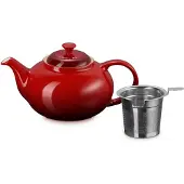 Le Creuset -teekannu Cerise, siivilällä, 1,3 l