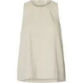Selected Luisa Linen Blend Hihaton T-paita