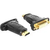 DeLOCK AV Adapter HDMI - DVI-I black (65467)