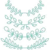 Dalprint Oksien rei'ityssarja 4kpl